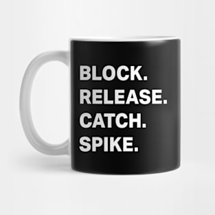 Block Release Catch Spike Mug